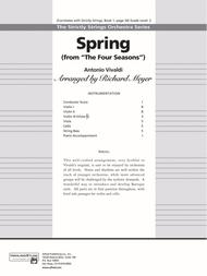 Spring from the Four Seasons: Score