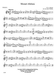 Mozart Alleluia: 1st Violin
