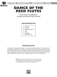Dance of the Reed Flutes (from The Nutcracker): Score