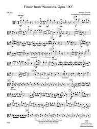 Finale from `Sonatina, Op. 100`: Viola