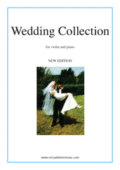 Miscellaneous: Wedding Collection (New Edition) sheet music to download for violin