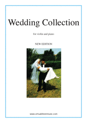 Miscellaneous: Wedding Collection (New Edition) sheet music to download for violin Miscellaneous: Wedding Collection (New Edition) sheet music to download for violin