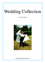 Miscellaneous: Wedding Collection sheet music to download for two violas