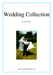 Miscellaneous: Wedding Collection sheet music to download for cello