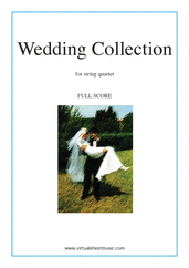Miscellaneous: Wedding Collection (COMPLETE) sheet music to download for string quartet Miscellaneous: Wedding Collection (COMPLETE) sheet music to download for string quartet
