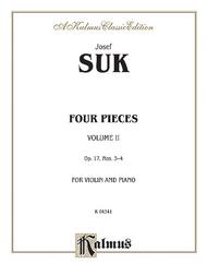 Four Pieces, Op. 17, Volume 2