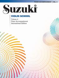 Suzuki Violin School, Volume 4: Violin Sheet Music: Piano Acc.