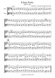 8 Easy Duets for Violin And Viola