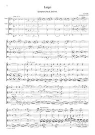 Dvorak  Largo from Symphony No.9, 2nd mvt., for string quartet, CD203