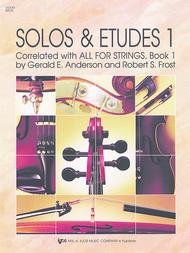 Solos and Etudes, Book 1-Violin