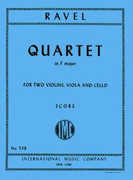 String Quartet in F major (miniature score)