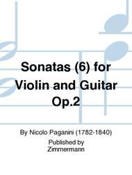 Sonatas (6) for Violin and Guitar Op.2